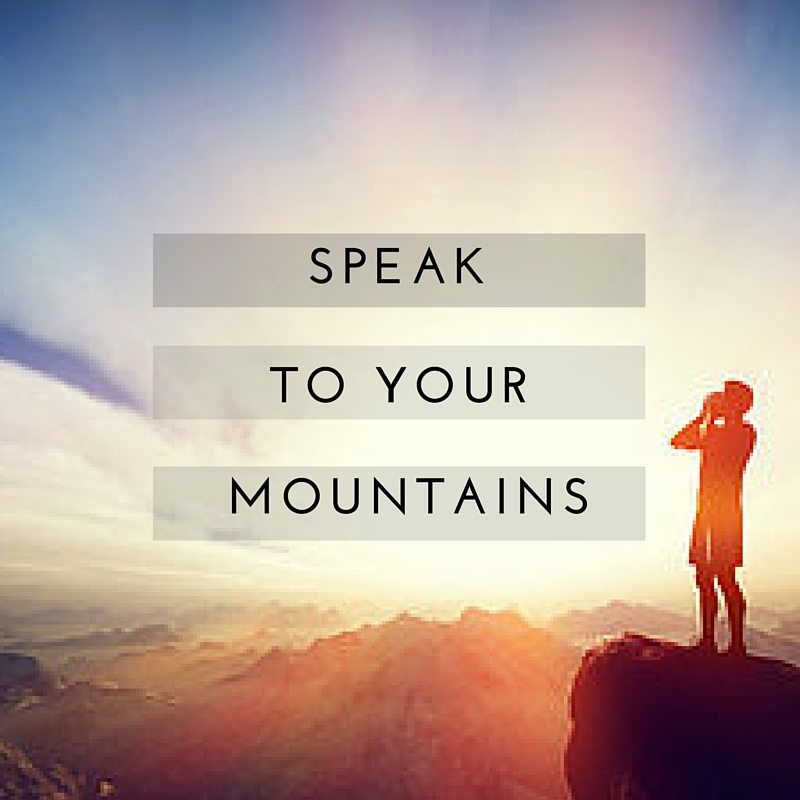 Speaking Things By Faith